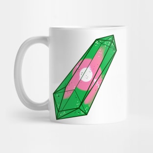 Green magic crystal Mug